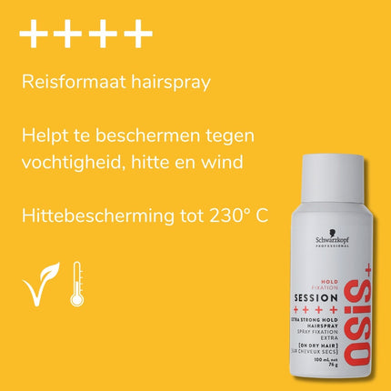 Schwarzkopf OSiS+ Session Hairspray Travelsize - 100ml