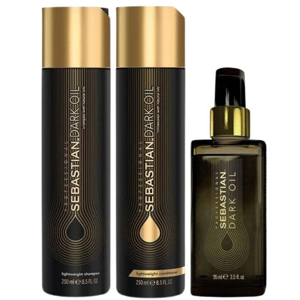 Sebastian Dark Oil Lightweight Care Set - 2x250+95ml