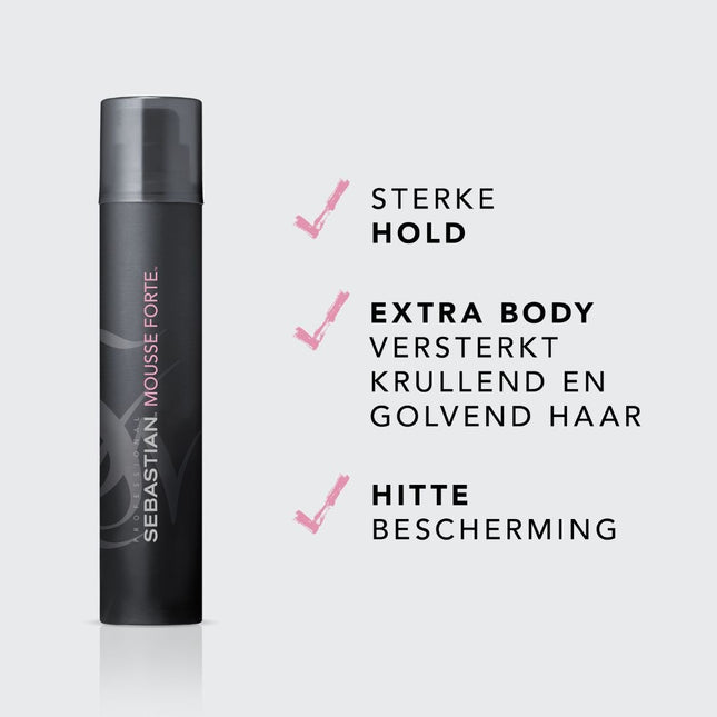 Sebastian Mousse Forte - 200ml