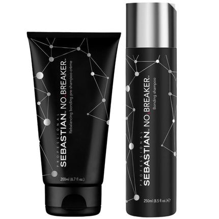 Sebastian No Breaker Shampoo Duo - 200+250ml