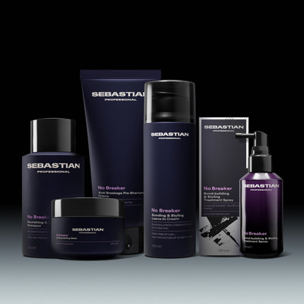 Sebastian No.Breaker Shampoo & Bonding Melting Mask Set - 280+145ml