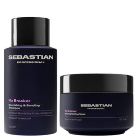 Sebastian No.Breaker Shampoo & Bonding Melting Mask Set - 280+145ml