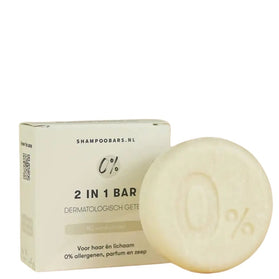 ShampooBars 2-in-1 Bar Haar en Lichaam 0% allergenen - 60g