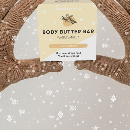 ShampooBars Body Butter Bar Warm Vanilla (extreem) droge huid - 45gr