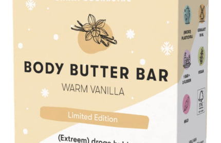 ShampooBars Body Butter Bar Warm Vanilla (extreem) droge huid - 45gr