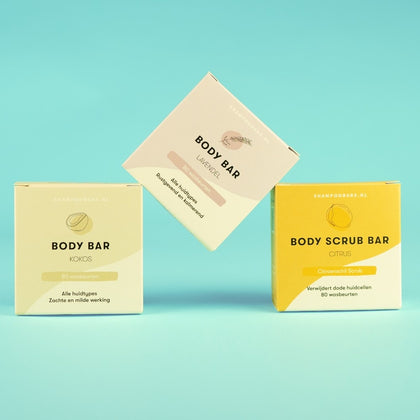 ShampooBars Body Lotion Bar Honing Droge Huid - 45g