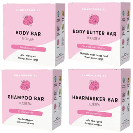 ShampooBars Complete Routine Bloesem - 2x60+2x45g