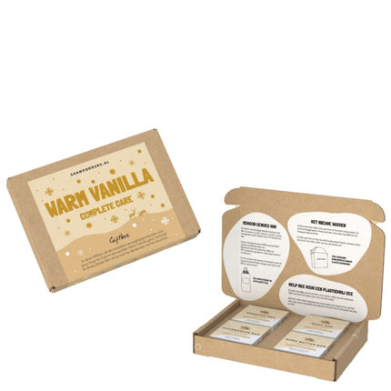 ShampooBars Giftbox Warm Vanilla Complete Care - 2x60+2x45gr