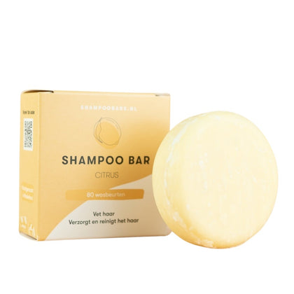 ShampooBars Shampoo Bar Citrus Vet Haar - 60g