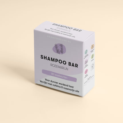 ShampooBars Shampoo Bar Rozemarijn dunner wordend haar - 60g