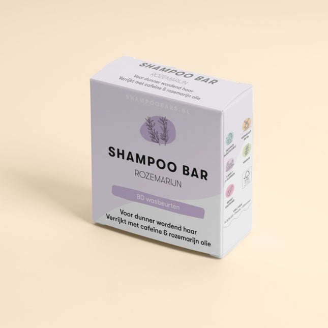 ShampooBars Shampoo Bar Rozemarijn dunner wordend haar - 60g