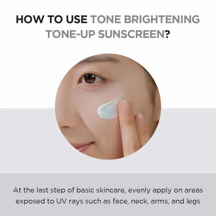 Skin1004 Madagascar Centella Tone Brightening Toneup Sunscreen Spf50+ PA++++ - 50ml
