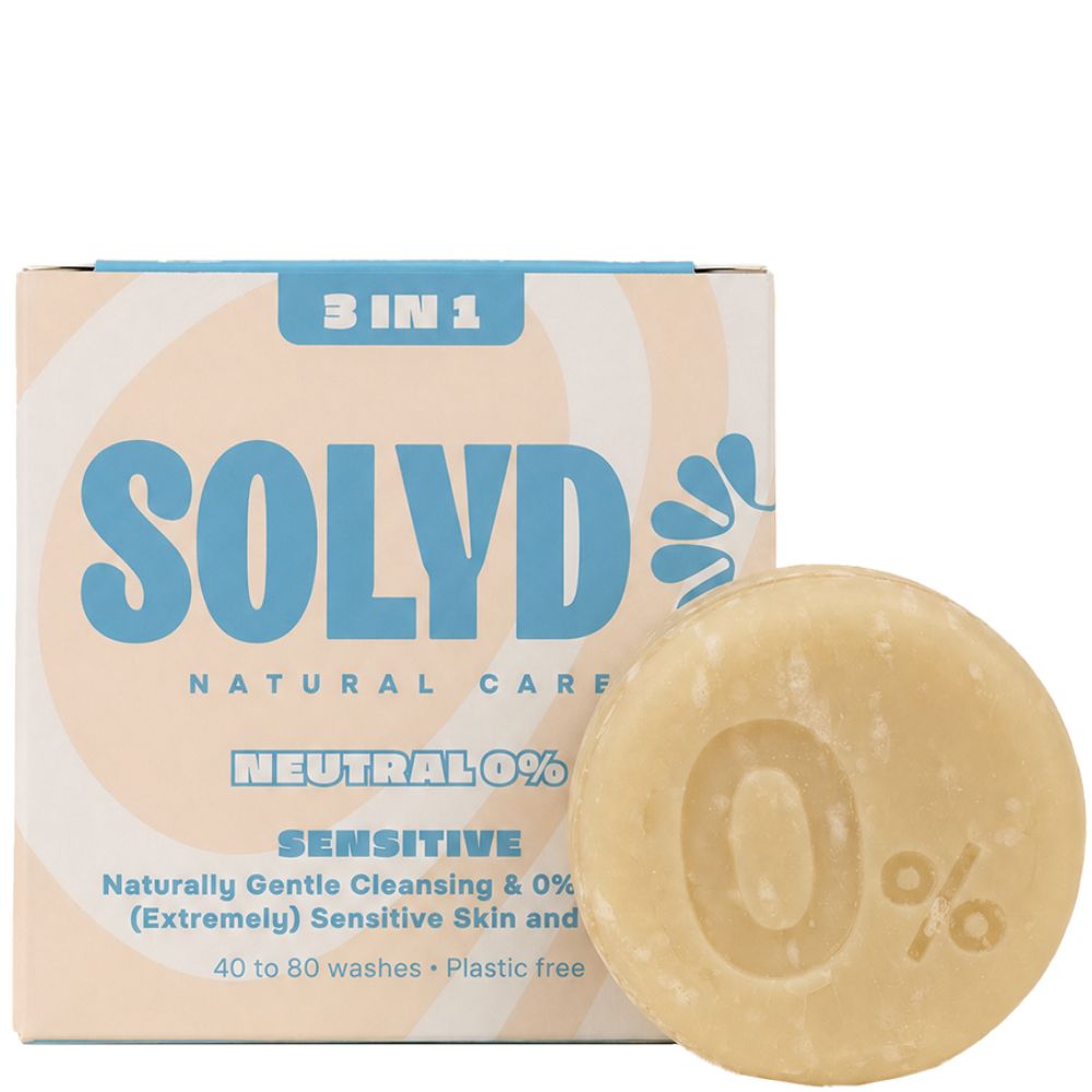 SOLYD 3-in-1 Bar Haar en Lichaam 0% allergenen - 60g