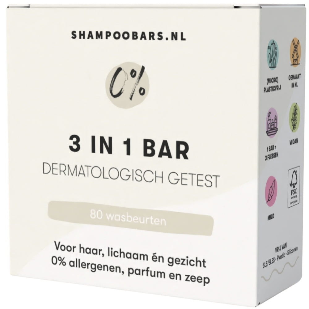 SOLYD 3-in-1 Bar Hair and Body 0% Allergens - 60g