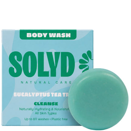 SOLYD Body Bar Eucalyptus & Tea Tree Sensitive Skin - 60g