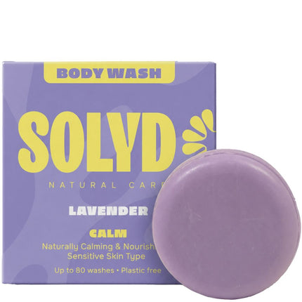 SOLYD Body Wash Bar Lavender All Skin Types - 60g