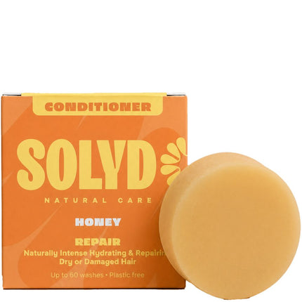 SOLYD Conditioner Bar Honey Curly & Dry Hair - 60g