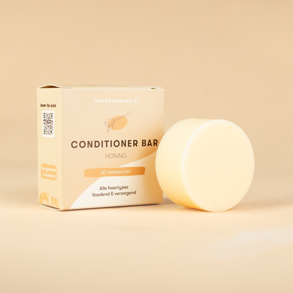 SOLYD Conditioner Bar Honing Krullend & Droog Haar - 60g