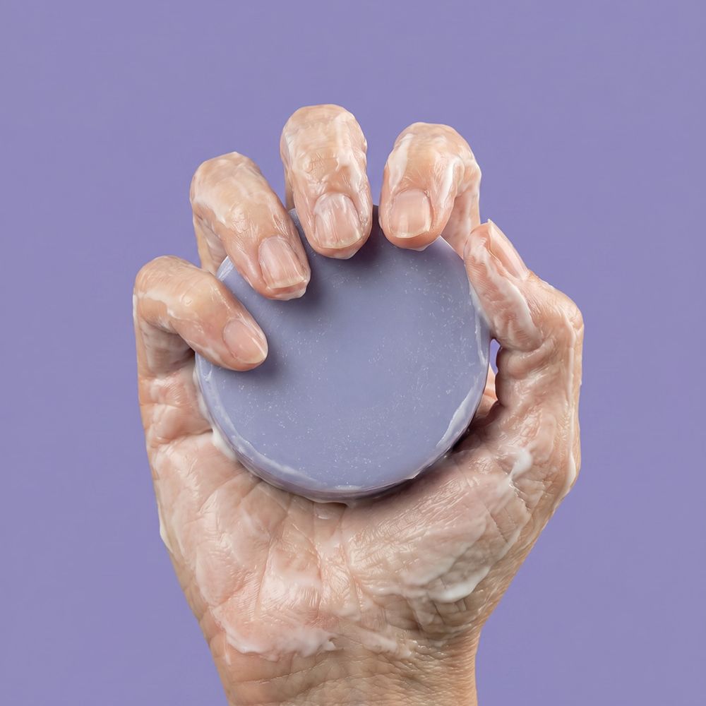 SOLYD Conditioner Bar Lavender Frizzy Hair 0% Fragrance - 45g