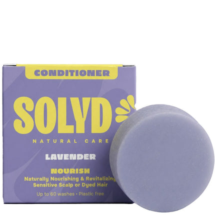 SOLYD Conditioner Bar Lavender Frizzy Hair - 45g