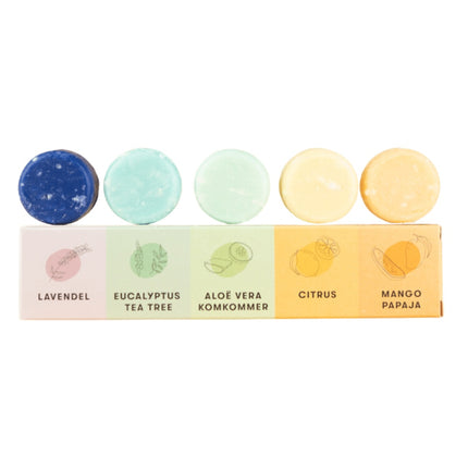 SOLYD Discovery Set Shampoo Bars