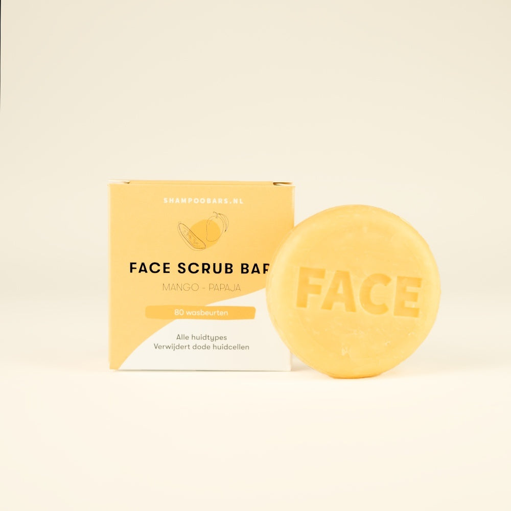 SOLYD Face Scrub Bar Mango Papaya All Skin Types - 60g