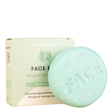 SOLYD Facewash Bar Eucalyptus Tea Tree Blemish-Prone Skin - 60g