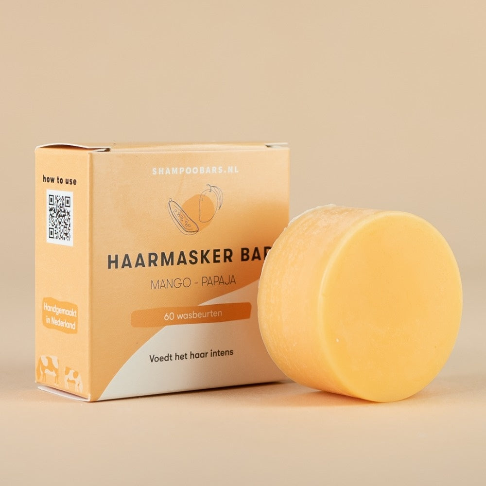 SOLYD Haarmasker Bar Mango Papaja Extra Voedend - 45g