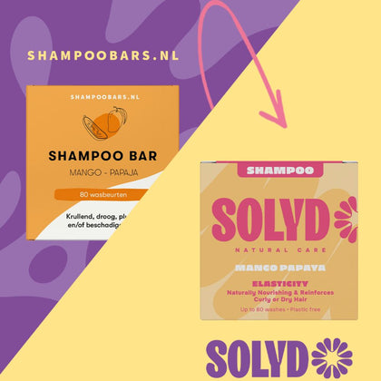 SOLYD Shampoo Bar Eucalyptus - Tea Tree Sensitive Scalp - 60gr