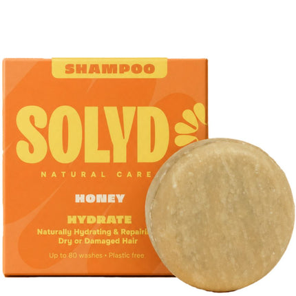 SOLYD Shampoo Bar Honey Curly & Dry Hair - 60g