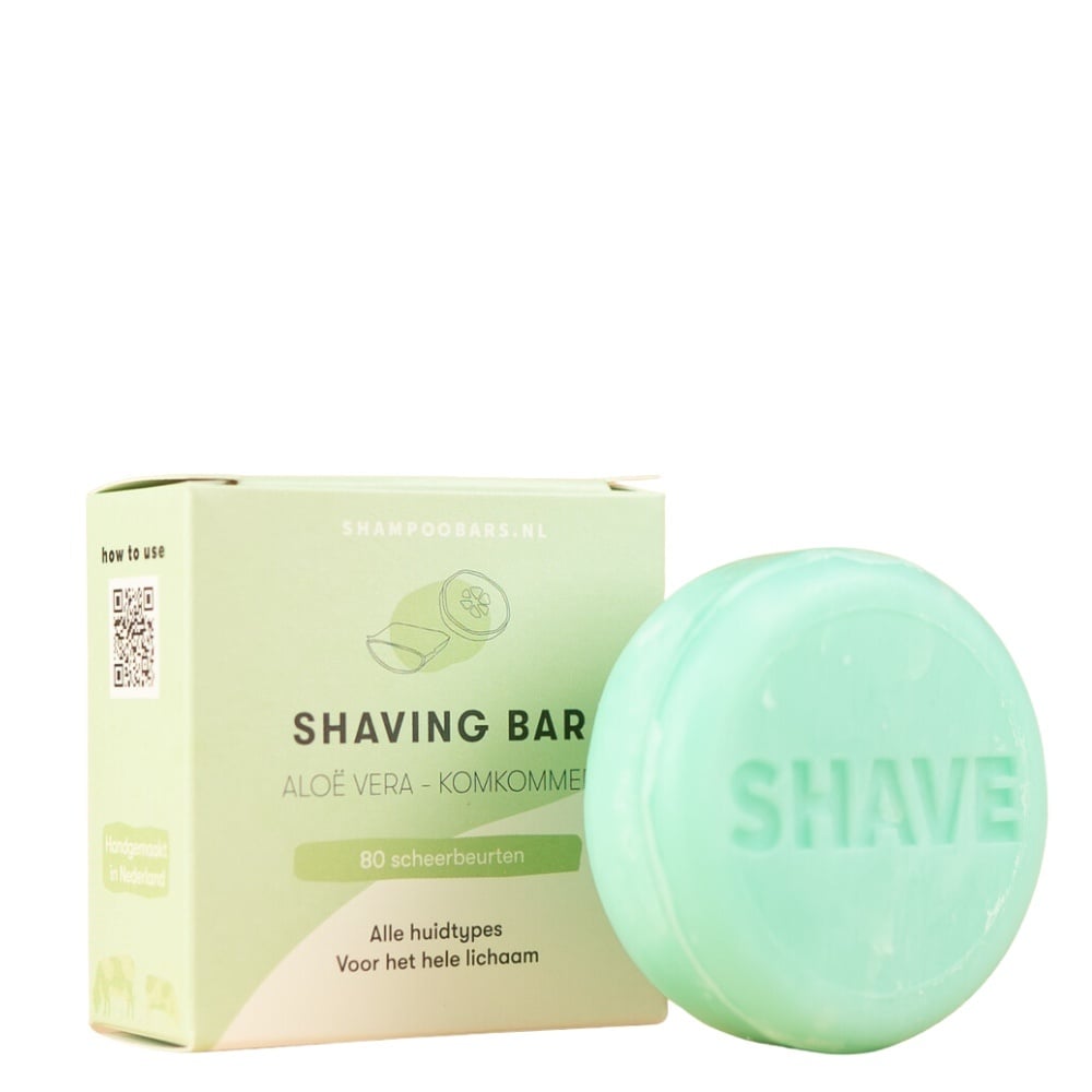 SOLYD Shaving Bar Aloë Vera & Komkommer - 60g