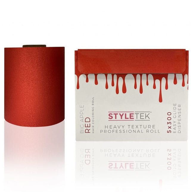 Styletek Big Apple Red Embossed Folie - 100M