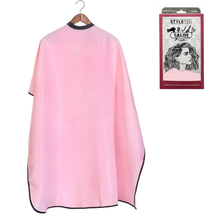 Styletek Kap/Verfmantel Roze met drukknopen - 152x120cm