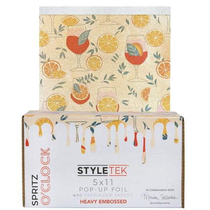 Styletek Pop-up Foil 5x11 Prefolded Sheets Spritz O'clock - 400pcs