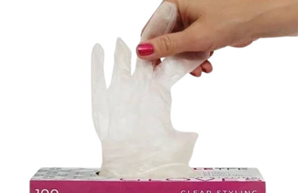 Styletek Vinyl Handschoenen Wit Poedervrij - 100stuks