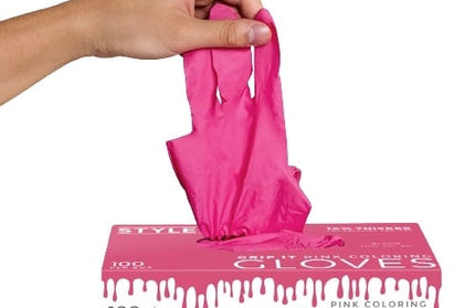 Styletek Vinyl Roze Handschoenen Poeder- & Latexvrij - 100st