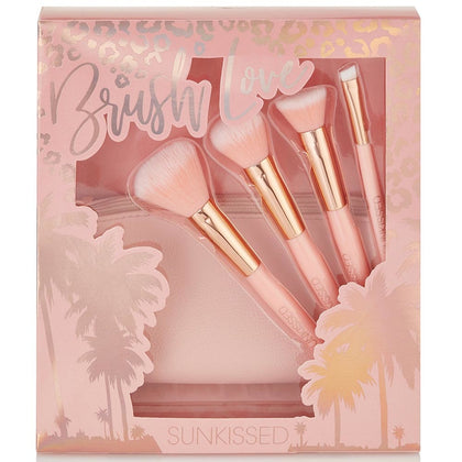 Sunkissed Brush Love Make-up Kwasten - 4st