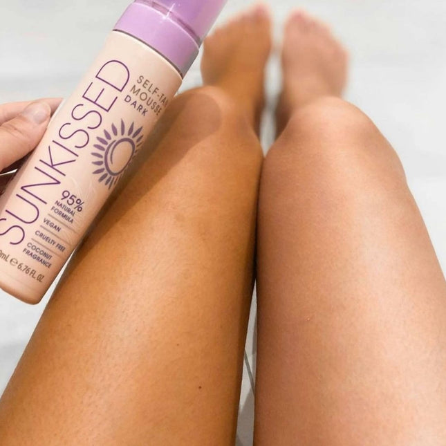 Sunkissed Dark Self Tan Mousse - 200ml