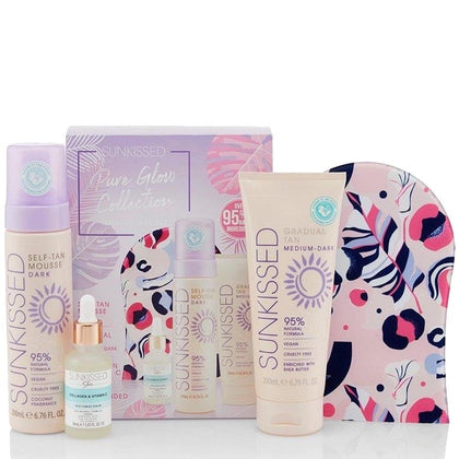 Sunkissed Pure Glow Collection Tanning Gift Set - Dark