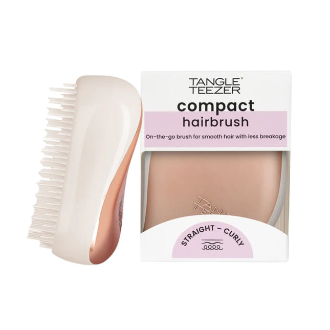 Tangle Teezer Compact Styler Rose Gold Cream