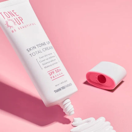 Thank You Farmer Skin Tone Up Total Cream SPF50+ PA++++ - 40ml