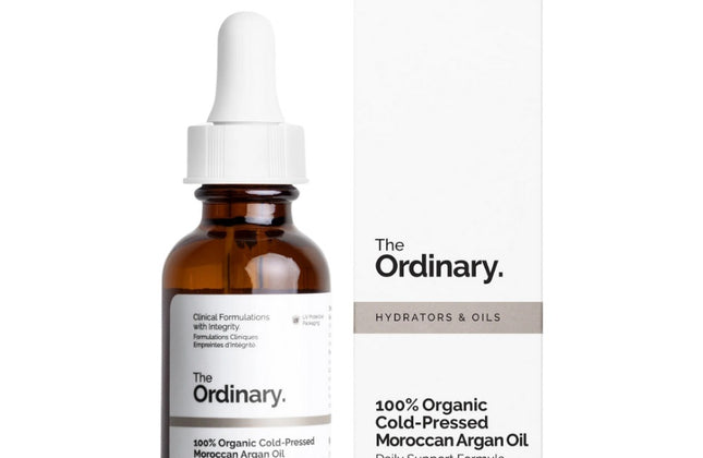 The Ordinary Cold-Pressed 100% Organic Moroccan Argan Oil - 30ml