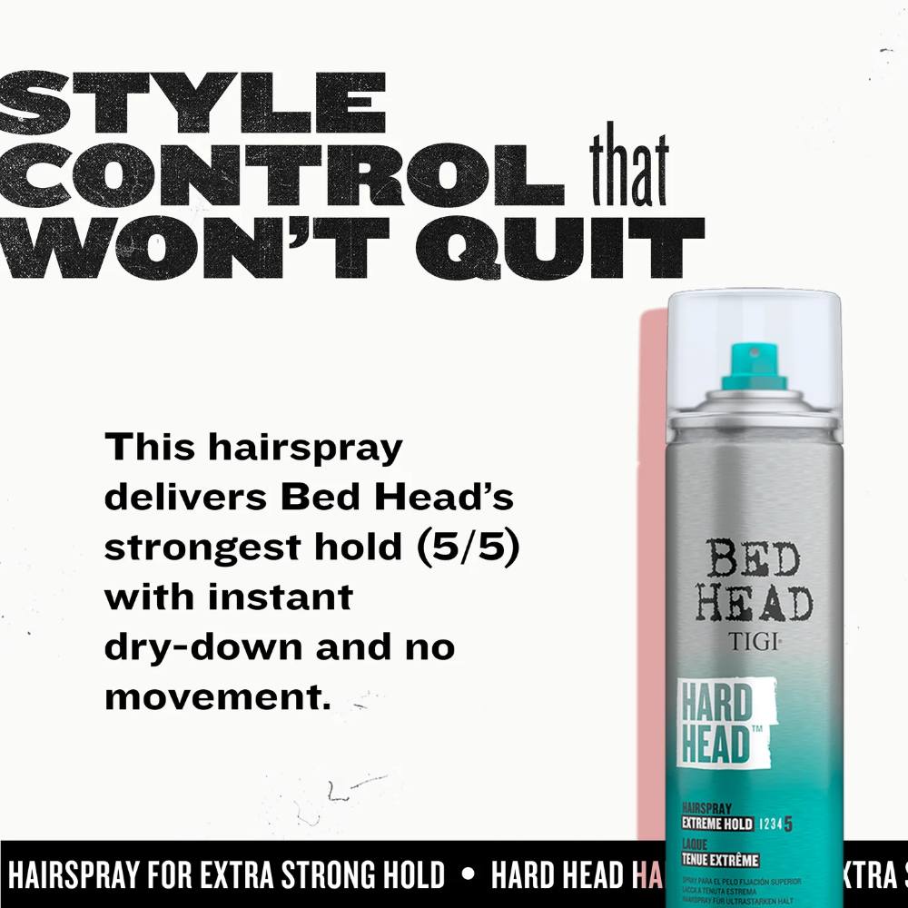 TIGI Bed Head Hard Head Extreme Hold Spray - 385ml