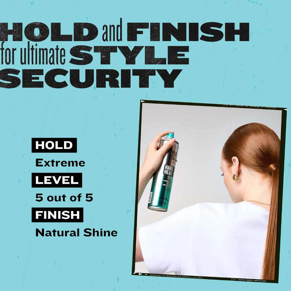 TIGI Bed Head Hard Head Extreme Hold Spray - 385ml