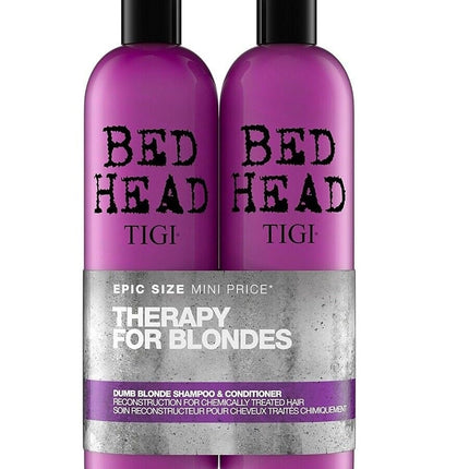 TIGI Bed Head Therapy For Blondes XXL Set - 2X750ml