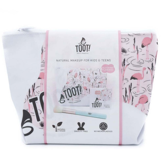 TOOT! Blushing Flamingo Blush Bag Set