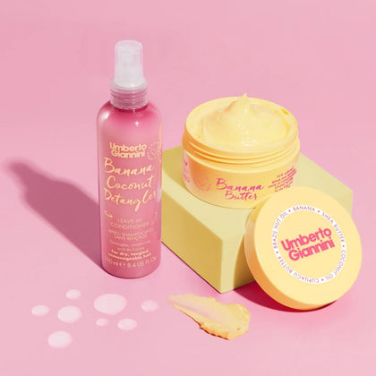 Umberto Giannini Banana Butter Detangler Leave-In Conditoner - 250ml