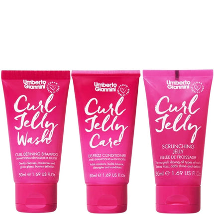 Umberto Giannini Curl Jelly Mini Trio - 3x50ml