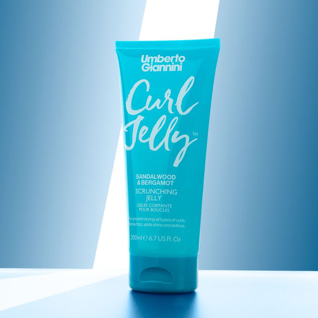 Umberto Giannini Curly Jelly Scrunching Jelly Sandalwood & Bergamot - 200ml