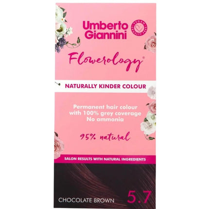 Umberto Giannini Flowerology Vegan Colour Chocolate Brown 5.7 - 110 ml
